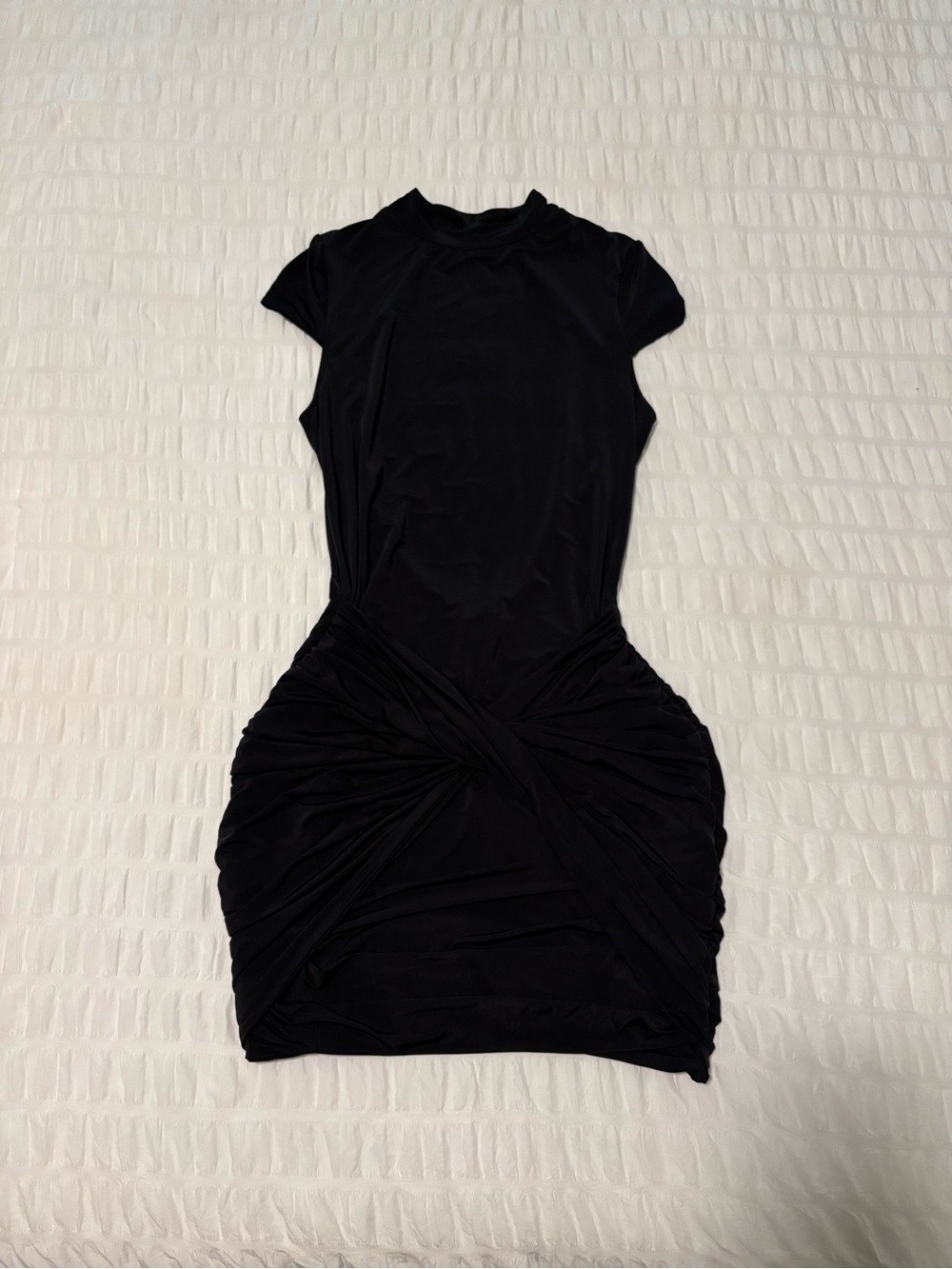 Black Oh Polly Twist Bodycon Dress - Picture 2 of 5